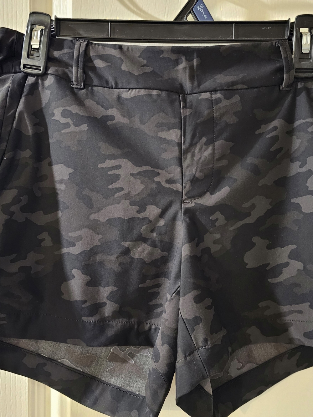 SPANX Black Camo Performance Shorts
